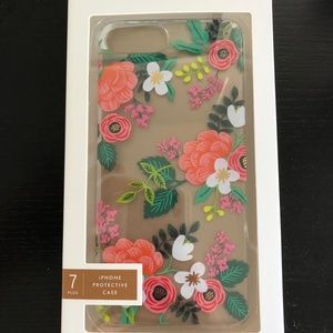 Rifle Paper Co - iPhone 6/7/8+ case in Clear Birch